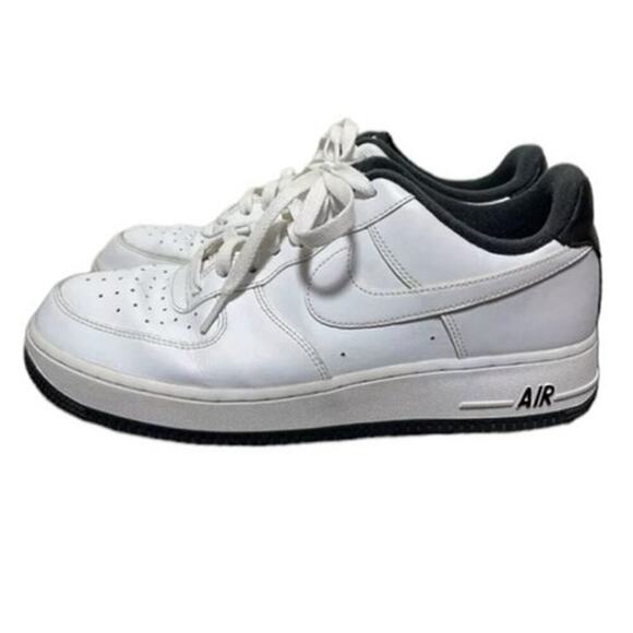 Nike Air Force 1 '07‎ Low White and Black OG Size 12 - Picture 5 of 9